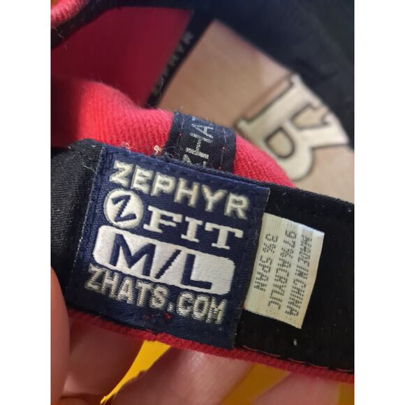 Zephyr Rutgers Fitted Baseball Hat Cap Size M/L‎ - Picture 6 of 6